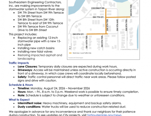 Tarpon River Stormwater Improvements Project